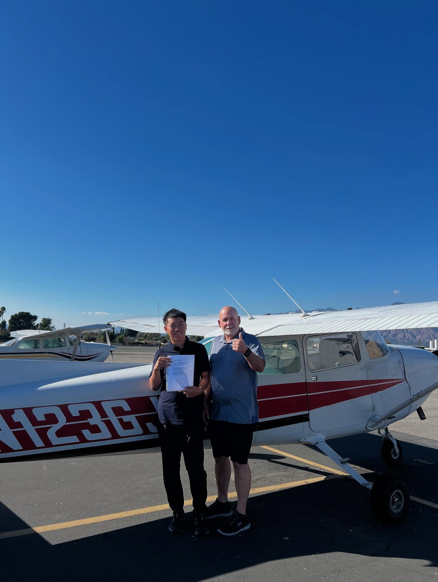 17-year-old student passes PPL checkride